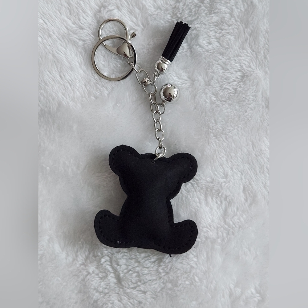 Panda Rhinestone Keychain Bag Charm - Picture 3 of 4